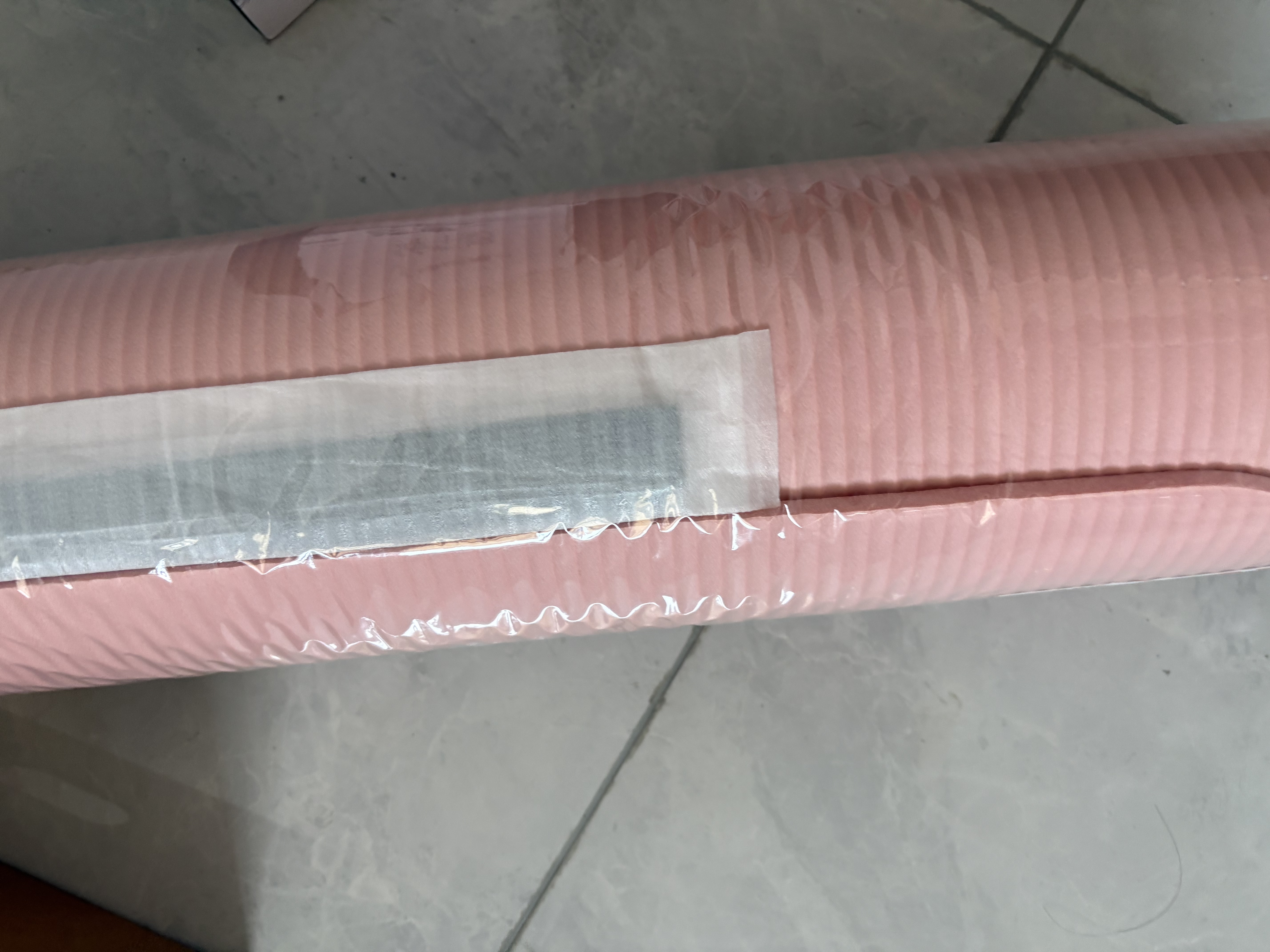 匹克瑜伽垫男女健身训练运动加减震静隔音防滑垫儿童舞蹈垫厚粉色 实拍图