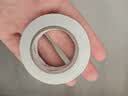 得力（deli）高粘棉纸双面胶带 12mm*10y 学生文具 开学必备学习用品 白色小卷芯单卷凑单 办公用品 30435 实拍图