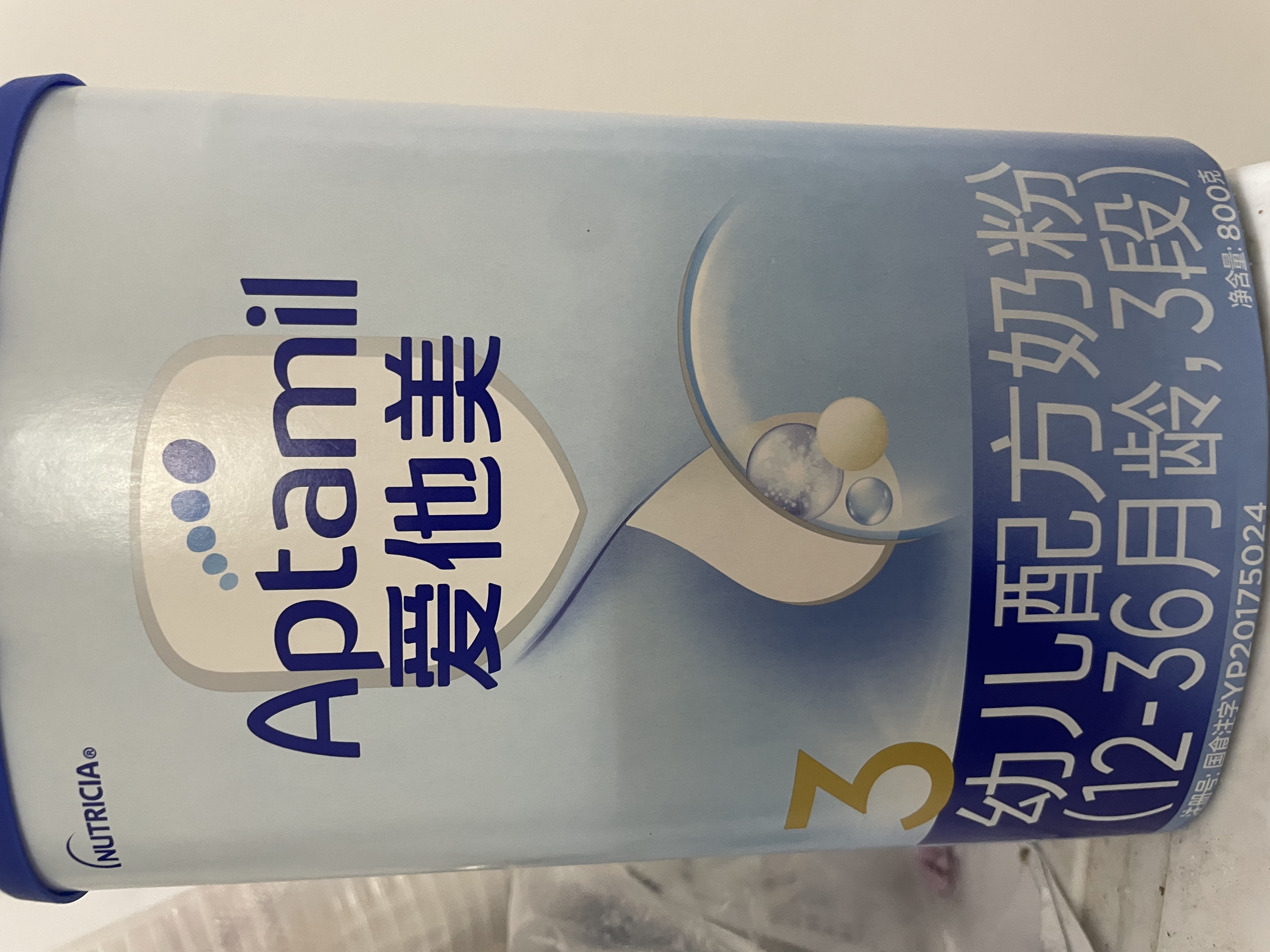 爱他美（Aptamil）经典版幼儿配方奶粉 3段(12-36个月) 800g*1罐 实拍图