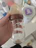 世喜奶瓶新生儿0-1个月防胀气呛奶玻璃婴儿仿母乳奶嘴240ml 实拍图