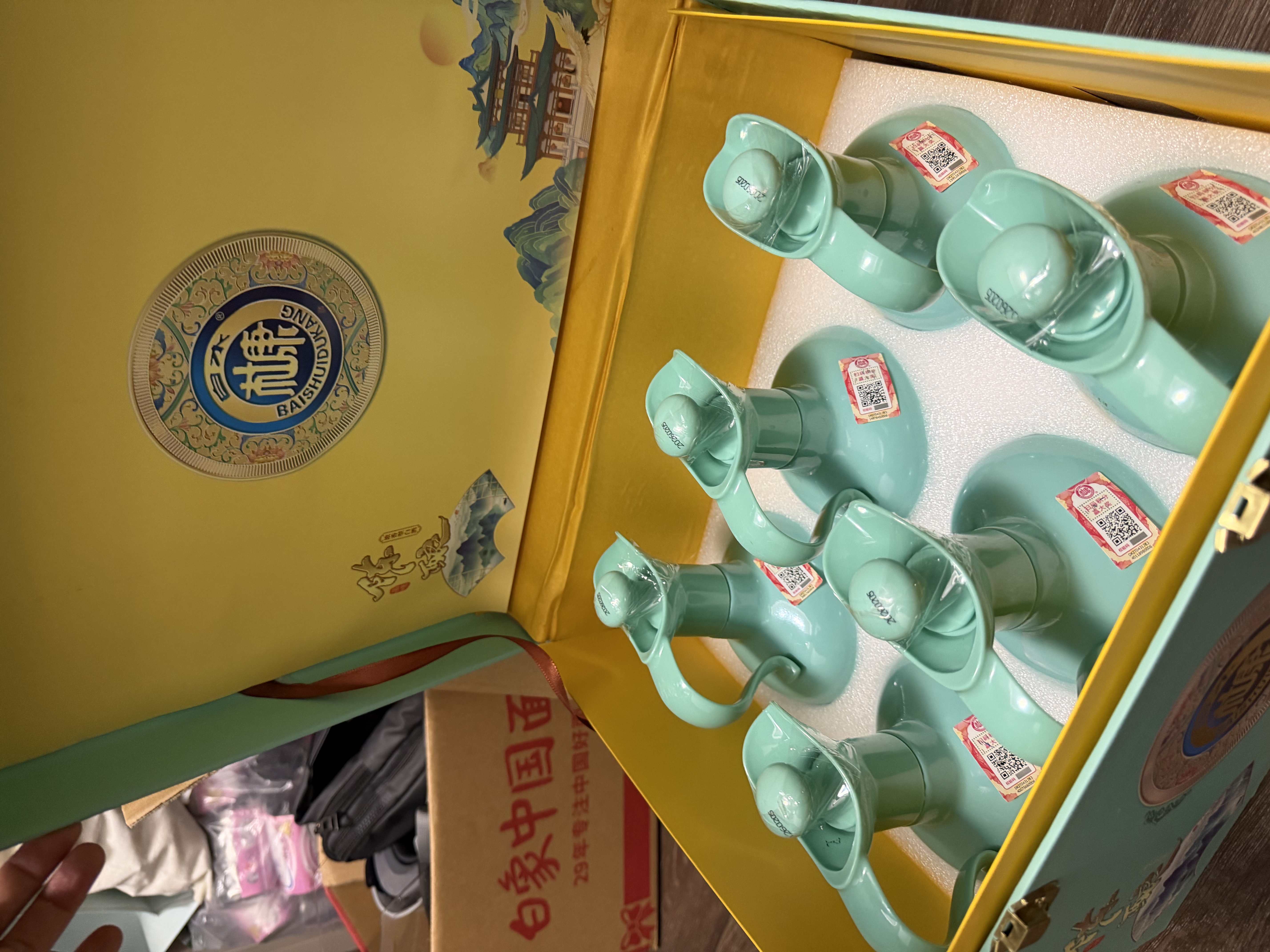 白水杜康陈酿品味 52度 500ml*6瓶 整箱装 浓香型白酒 礼盒节庆送礼 实拍图