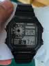 卡西欧（CASIO）小方块手表 ae1200电子表男士学生复古小银块石英表男款 新款礼物 AE-1200WH-1A 实拍图