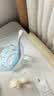 grin儿童牙刷0-2岁婴幼儿宝宝软毛牙刷口腔清洁训练乳牙刷 浅蓝 实拍图