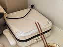 美的（Midea）电饼铛家用下盘可拆洗大火力三明治早餐机煎烤锅 方形双面加热加深大尺寸升级蒸汽烙饼烤肉锅28J51 实拍图