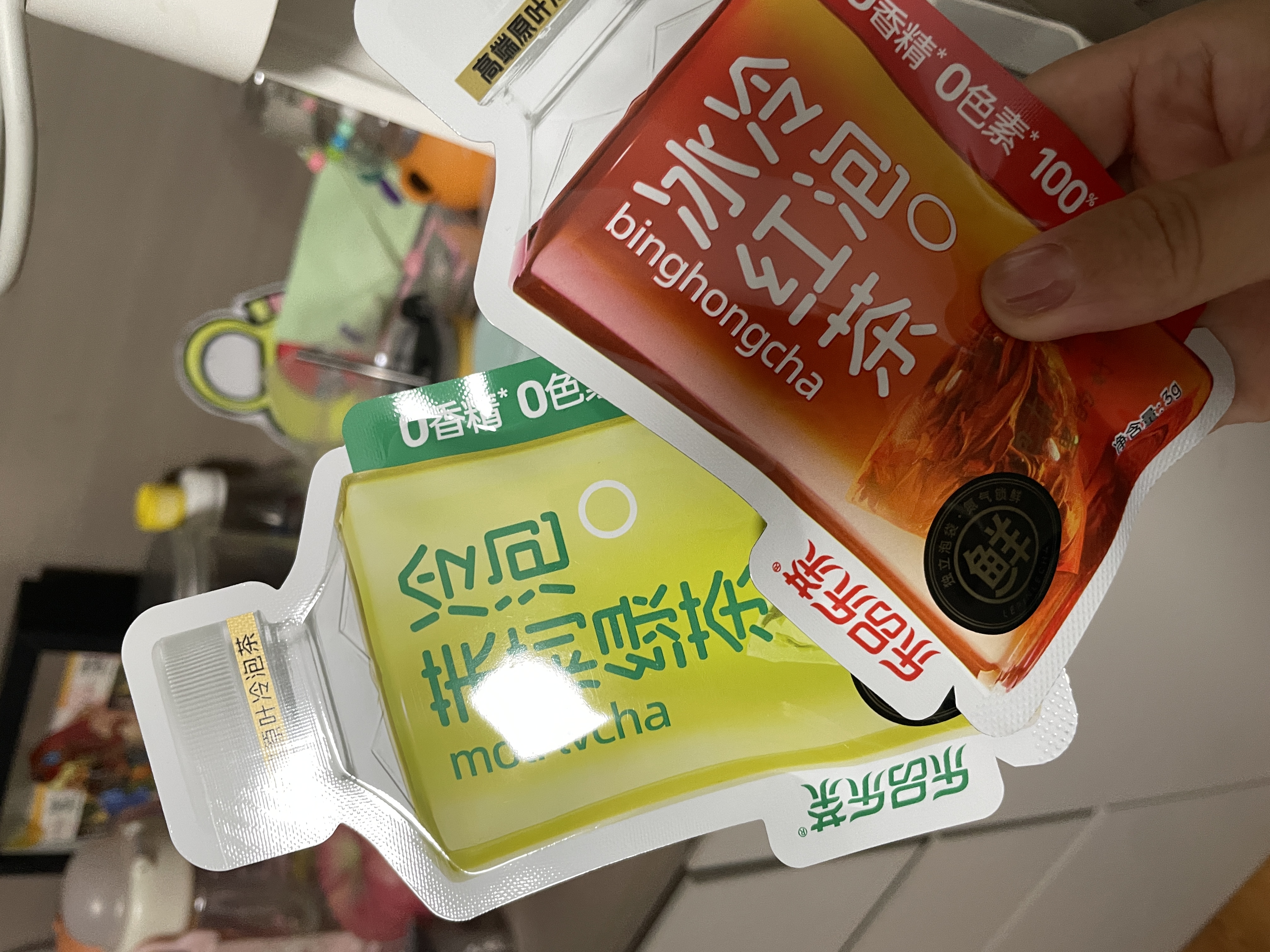 乐品乐茶LeTea冷泡茶缤纷原叶袋泡茶包0添加茶叶花草茶绿茶32g共10包 实拍图