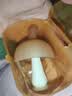 世喜屋牙胶婴儿小月龄防吃手蘑菇口欲期牙咬胶磨牙棒护手安抚宝宝0一6月 【抗菌材质】小蘑菇安抚牙胶+防掉链（赠收纳盒） 实拍图