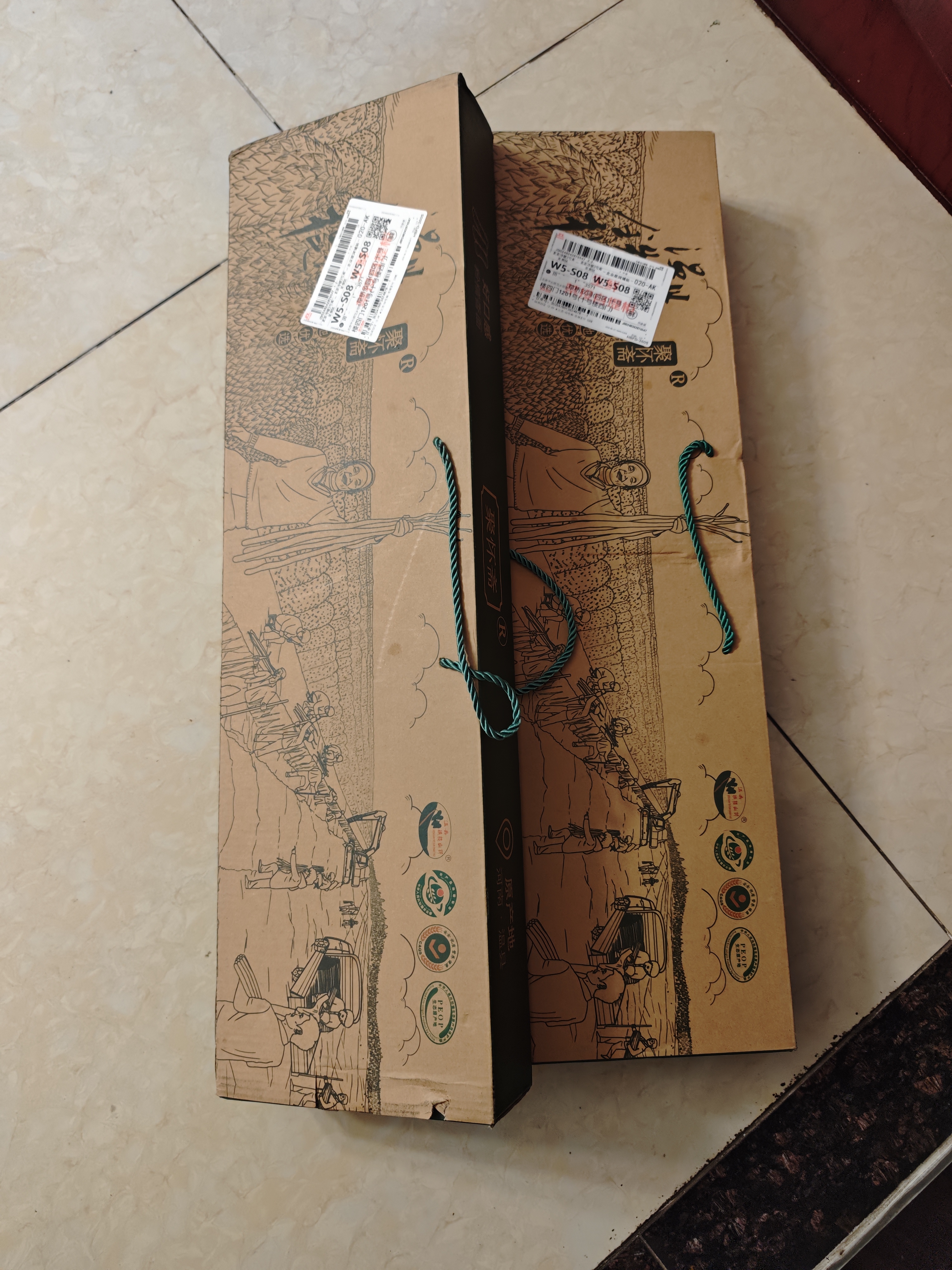 京鲜生&聚怀斋焦作温县沙土铁棍山药净重6斤(盒长60/70公分)地标礼盒 实拍图