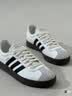adidas「T头鞋」VL COURT CLASSIC板鞋德训鞋男女阿迪达斯轻运动   汉玉白/黑色/树脂黄   42.5 实拍图