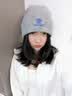 卡尔美（KELME）帽子男女秋冬季保暖户外滑雪毛线帽冷帽针织帽骑行防寒运动护耳帽 实拍图