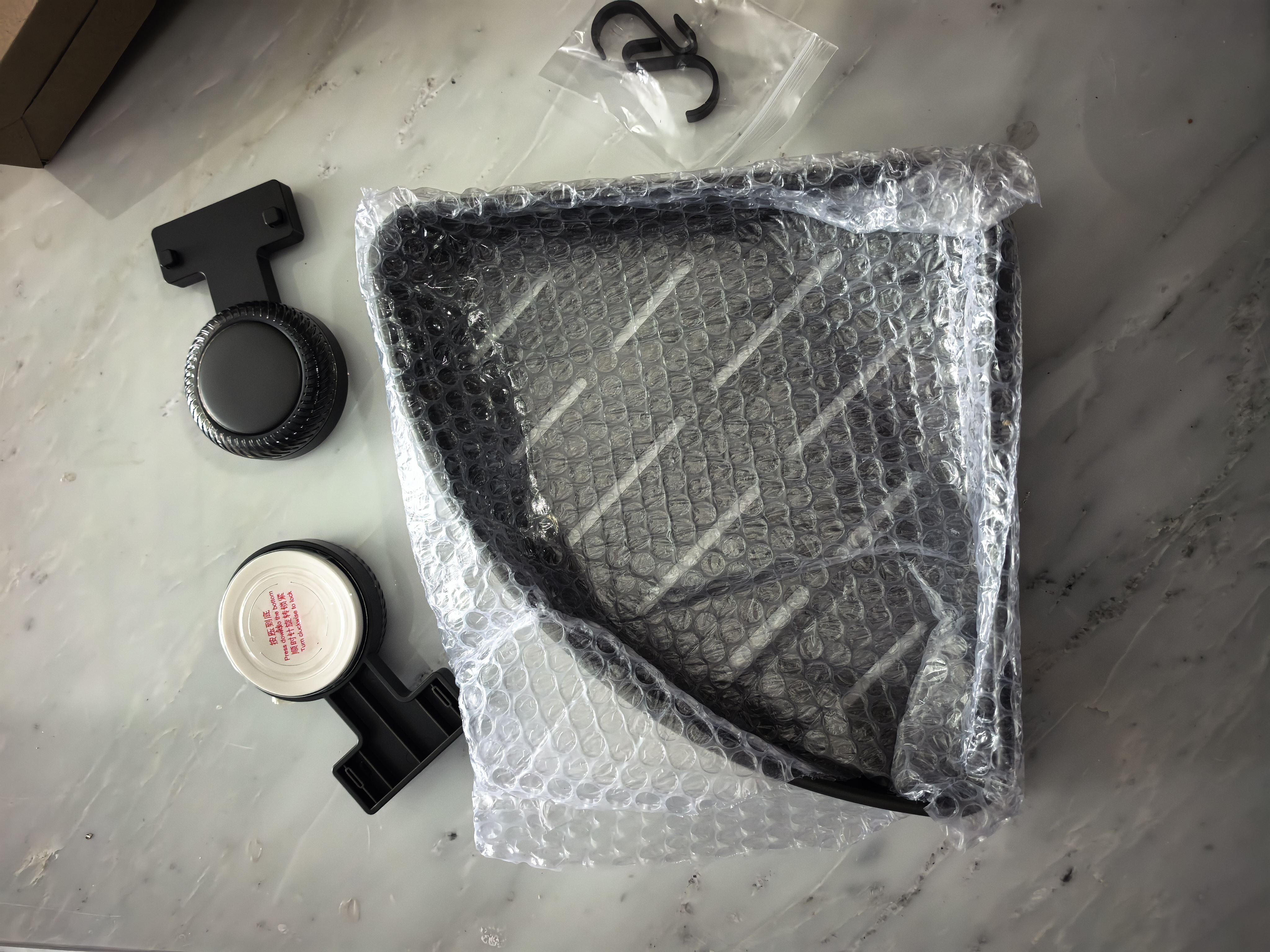 ecoco吸盘置物架卫生间挂墙三角浴室专用免打孔厕所转角收纳架 实拍图
