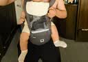 babycare腰凳婴儿背带 溜娃抱娃神器 宝宝前后抱式多功能减震轻薄轻便 【透气款】卡斯尔灰 解放双手 实拍图