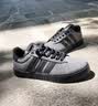 adidas ENTRAP美式校园风运动鞋少年感复古篮球风板鞋阿迪达斯   白色/金属暗银   43 实拍图