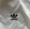 adidas复古风休闲梭织立领夹克早秋外套男女阿迪达斯官方三叶草   亮白   S 实拍图