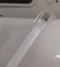山泽 电话线 4芯多股6P4C纯铜语音跳线 座机延长线传真机连接线 成品电话线带水晶头 10米 DH-4010L 实拍图