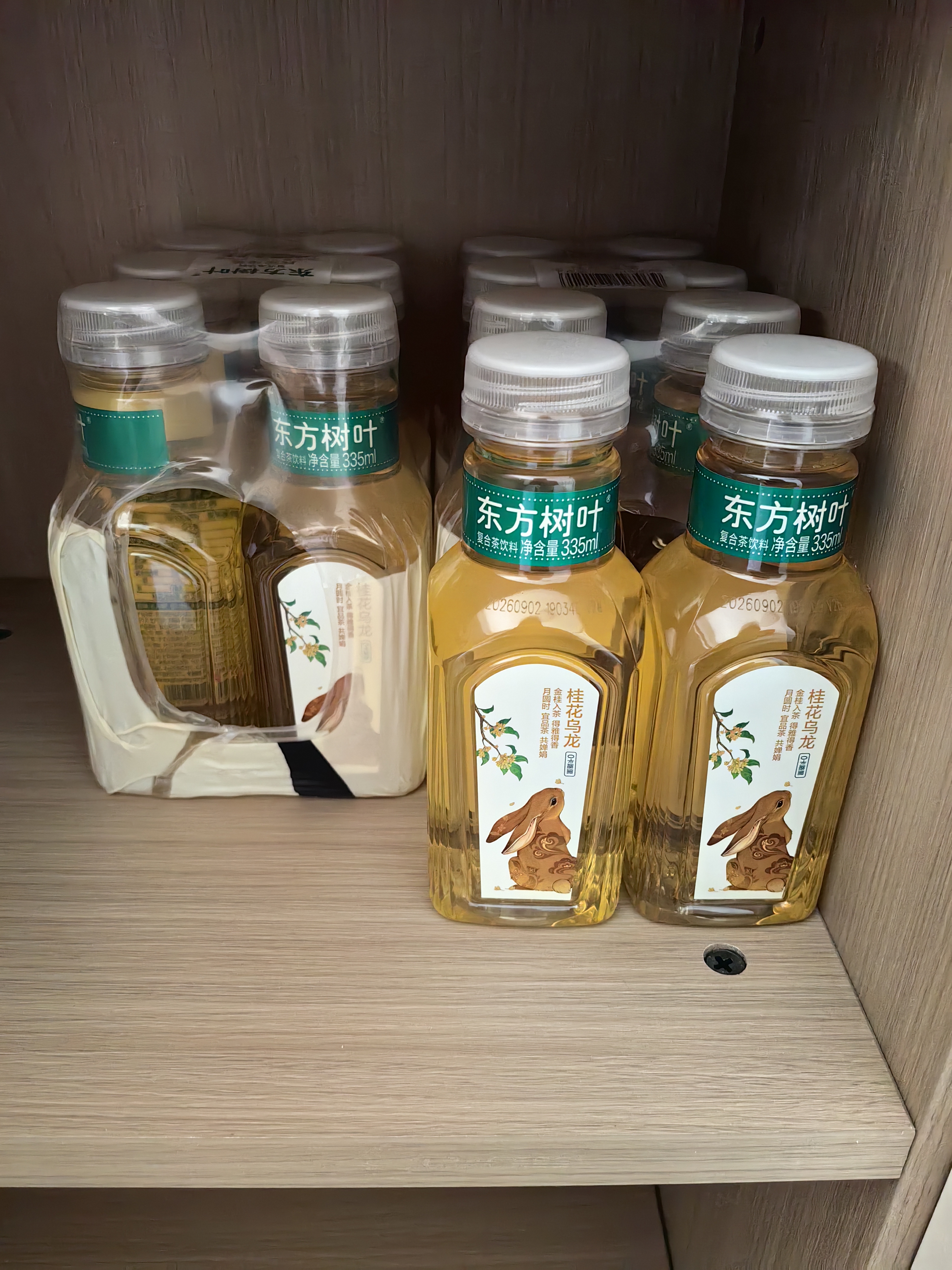 农夫山泉东方树叶桂花乌龙茶335ml*24瓶无糖茶饮料0糖0脂0卡【金秋限定】 实拍图