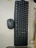 罗技（Logitech）MK235 键鼠套装 无线键鼠套装 办公键鼠套装  防泼溅防指纹 全尺寸 带无线2.4G接收器 黑 实拍图