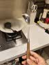 onlycook家用304不锈钢汤勺胡桃木柄火锅勺子分餐勺粥勺大号盛汤 1只装 实拍图