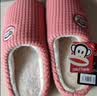 大嘴猴（paul frank）女秋冬情侣时尚家居厚底毛绒保暖棉鞋男PF806 实拍图