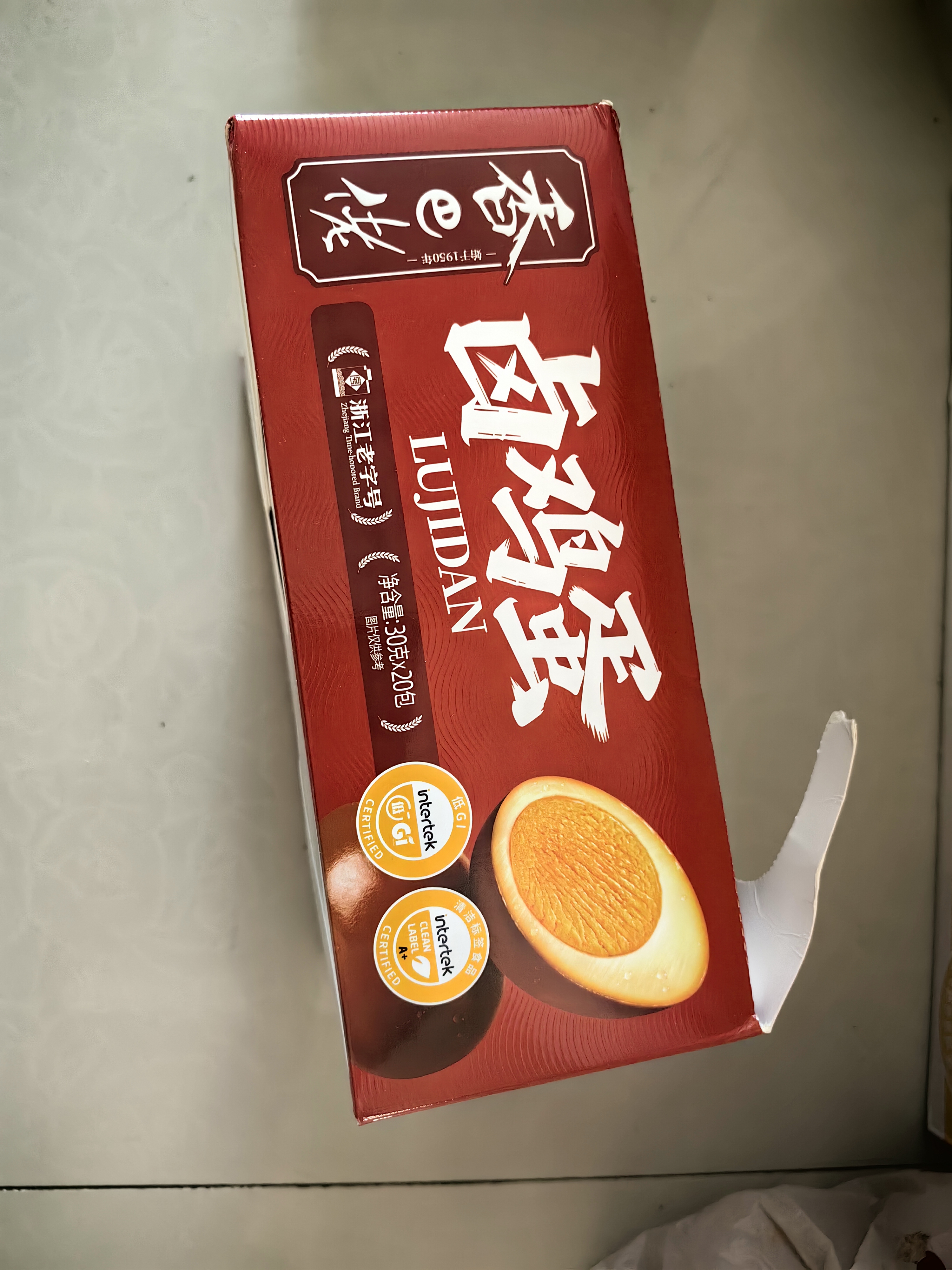 香巴佬香卤味鸡蛋 30g*20袋卤蛋速食休闲零食【临期清仓】27/2 实拍图
