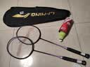 李宁（LI-NING）李宁羽毛球拍雷霆9锆石紫对拍成品已拉线AYPT703-22 实拍图