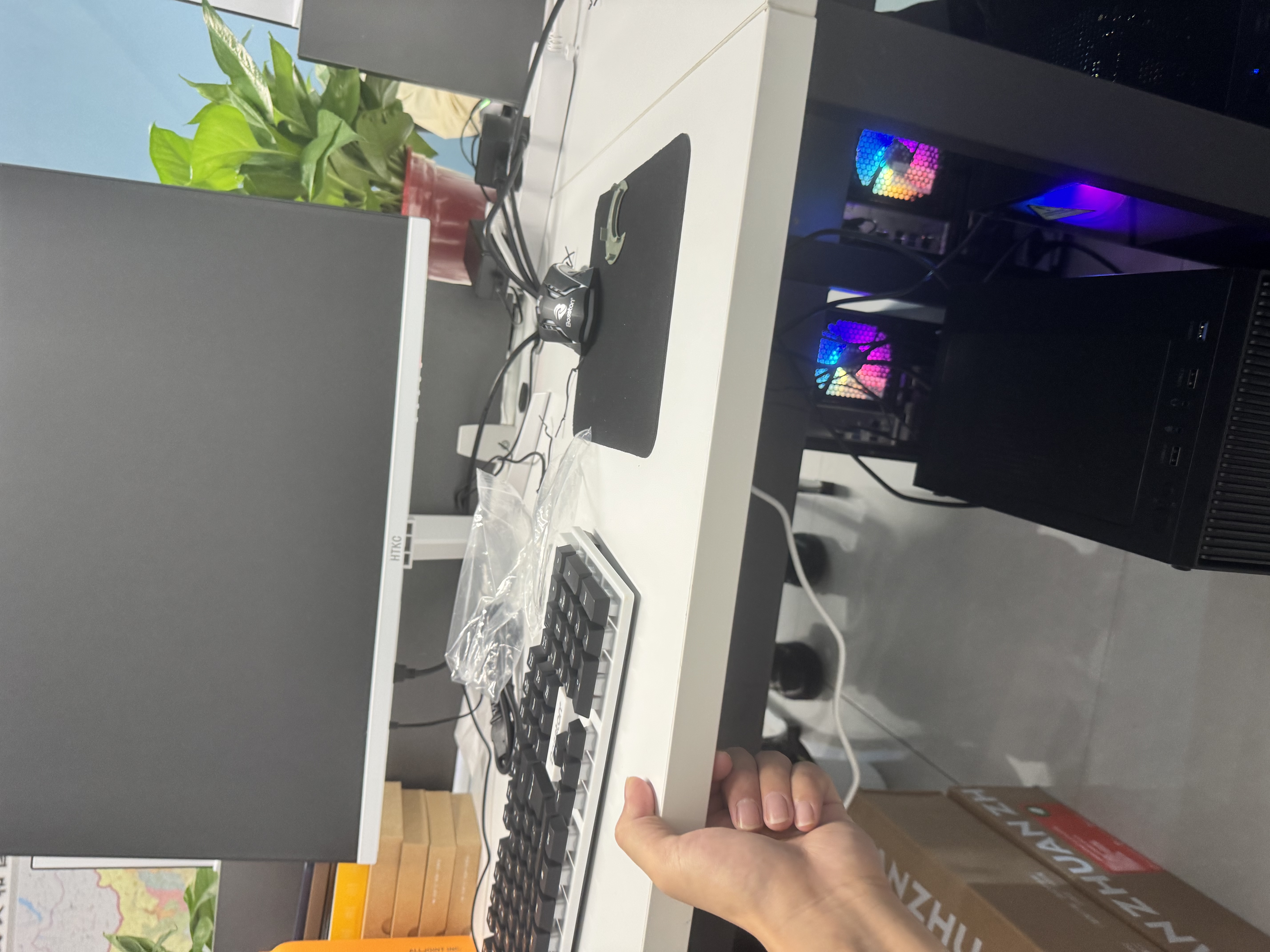 微星（MSI） i5 12400F/14400F/RTX3060/4060/5060Ti黑悟空三角洲游戏主机电脑台式机组装电脑主机DIY整机 配置一i5 10400F丨756G丨RTX3050 实拍图