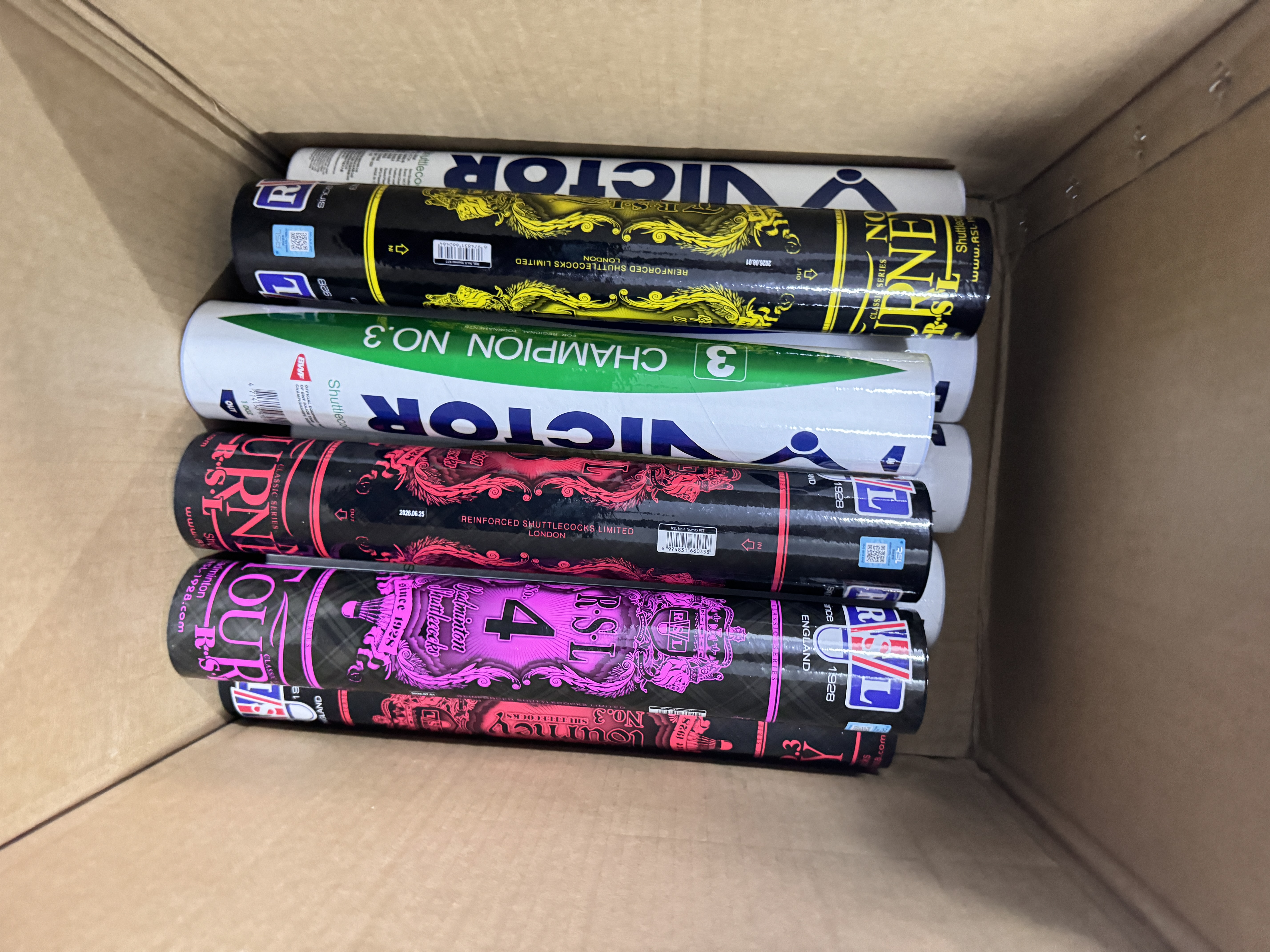 亚狮龙(RSL)羽毛球训练比赛训练用球稳定耐打RSL7号77速鸭毛12只装/桶 实拍图
