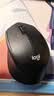 罗技（Logitech）M330 静音鼠标 无线鼠标 办公鼠标 右手鼠标 带无线微型接收器 黑色 实拍图