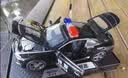 巴美卡1:32奔驰GLC400警车 仿真合金警车声光回力玩具车男孩生日礼物 实拍图