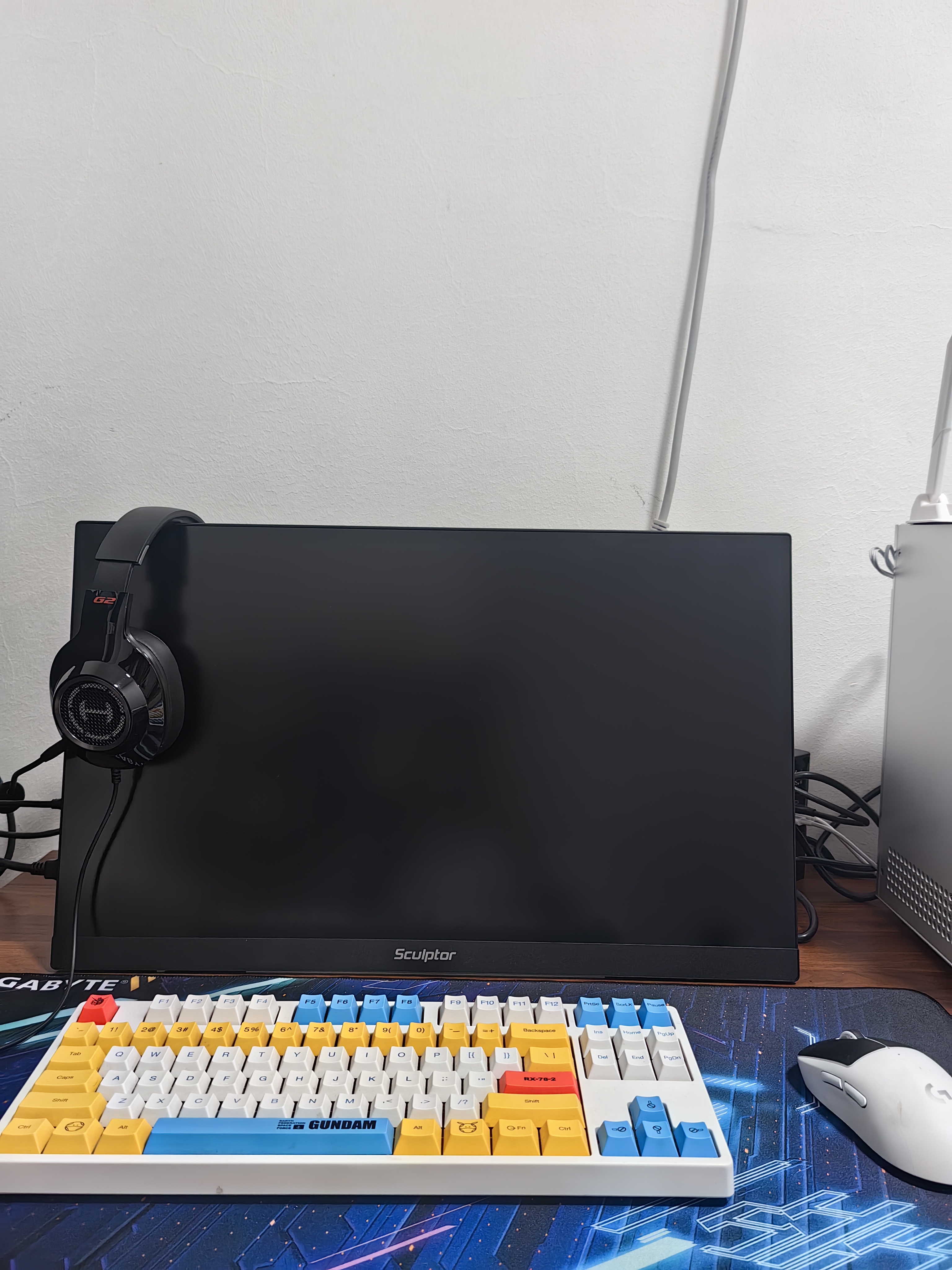 雕塑家23.8英寸4K超清显示器100%sRGB色域10Bit FastIPS屏低蓝光不闪屏 笔记本电脑副屏type-c接口MU24LC 实拍图
