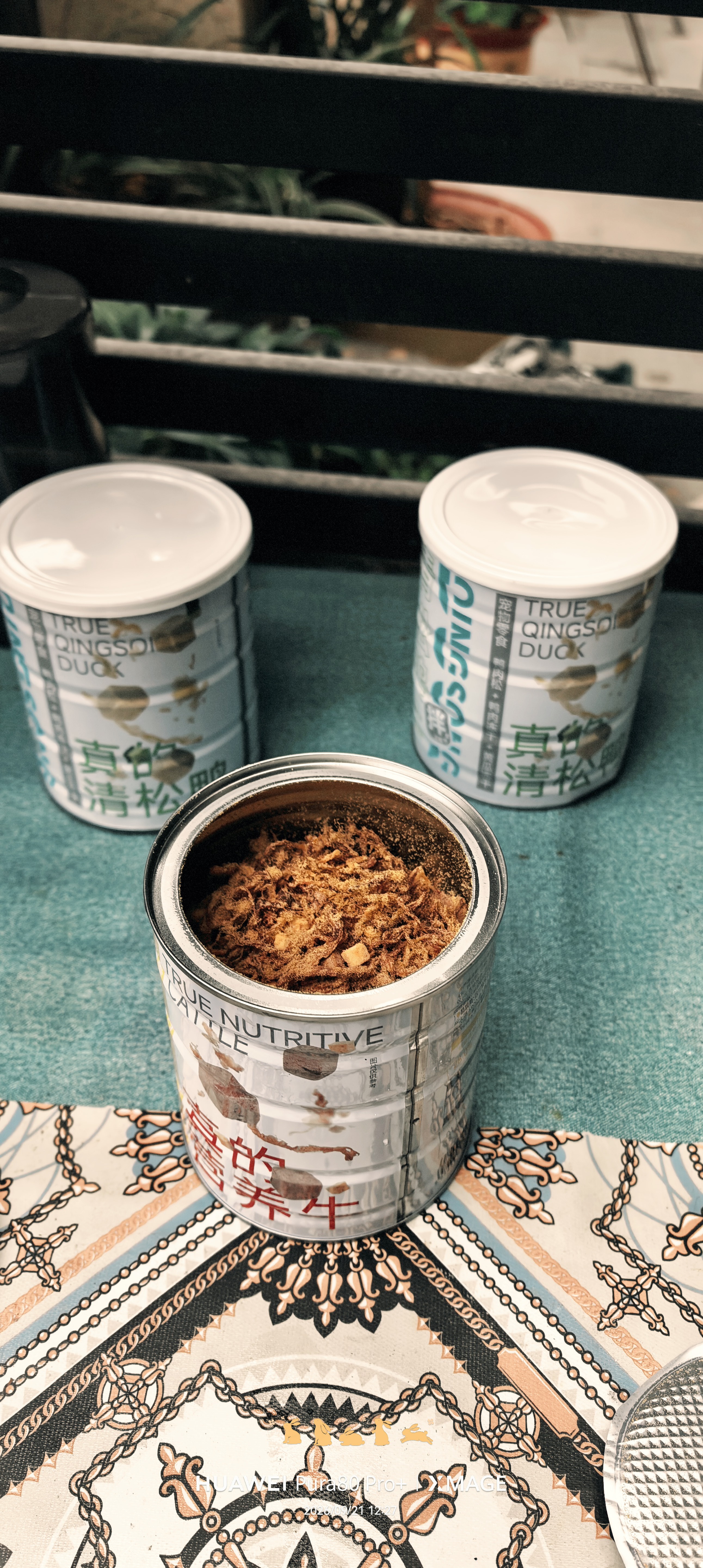 清松鸭鸭肉松200g*2+牛大壮200g 实拍图