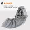 Golmud 无纺布鞋套 一次性防尘透气 室内机房加厚脚套 防滑鞋套 GM601灰色100只 实拍图