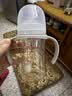 贝亲（Pigeon）自然离乳 PPSU重力球吸管双把手奶瓶 240mL 6月+ AA252 实拍图