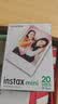 INSTAX富士instax立拍立得 mini相纸 白边双包20张+甜心牛仔相册 实拍图