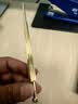 惜药师黄铜弹簧耳穴探穴位笔不锈钢经络按摩针点穴笔耳部理疗贴刺络探棒 黄铜探穴笔可伸缩带弹簧 实拍图