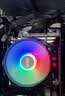 超频3（PCCOOLER）大白鲨皓月智能版 CPU散热器 （下压式/多平台/1700/AM4/12CM风扇/配硅脂） 实拍图