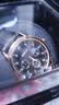 正品男士手表高档休闲石英表简约气质男表皮带高颜值罗马时尚腕表 军团款 实拍图