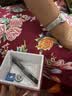 伯恩（BOARRNE）中老年老人手表女式男士大数字夜光防水表父亲节送爸爸妈爷爷礼物 809B-间金松紧带-女表 实拍图