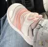 巴布豆童鞋男女宝宝毛毛虫学步鞋子秋透气防滑软底婴幼儿机能鞋贝壳粉21 实拍图