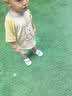卡特兔学步鞋早秋1-3岁幼儿园室内鞋网面透气机能鞋喵喵鞋子X2CE022 实拍图
