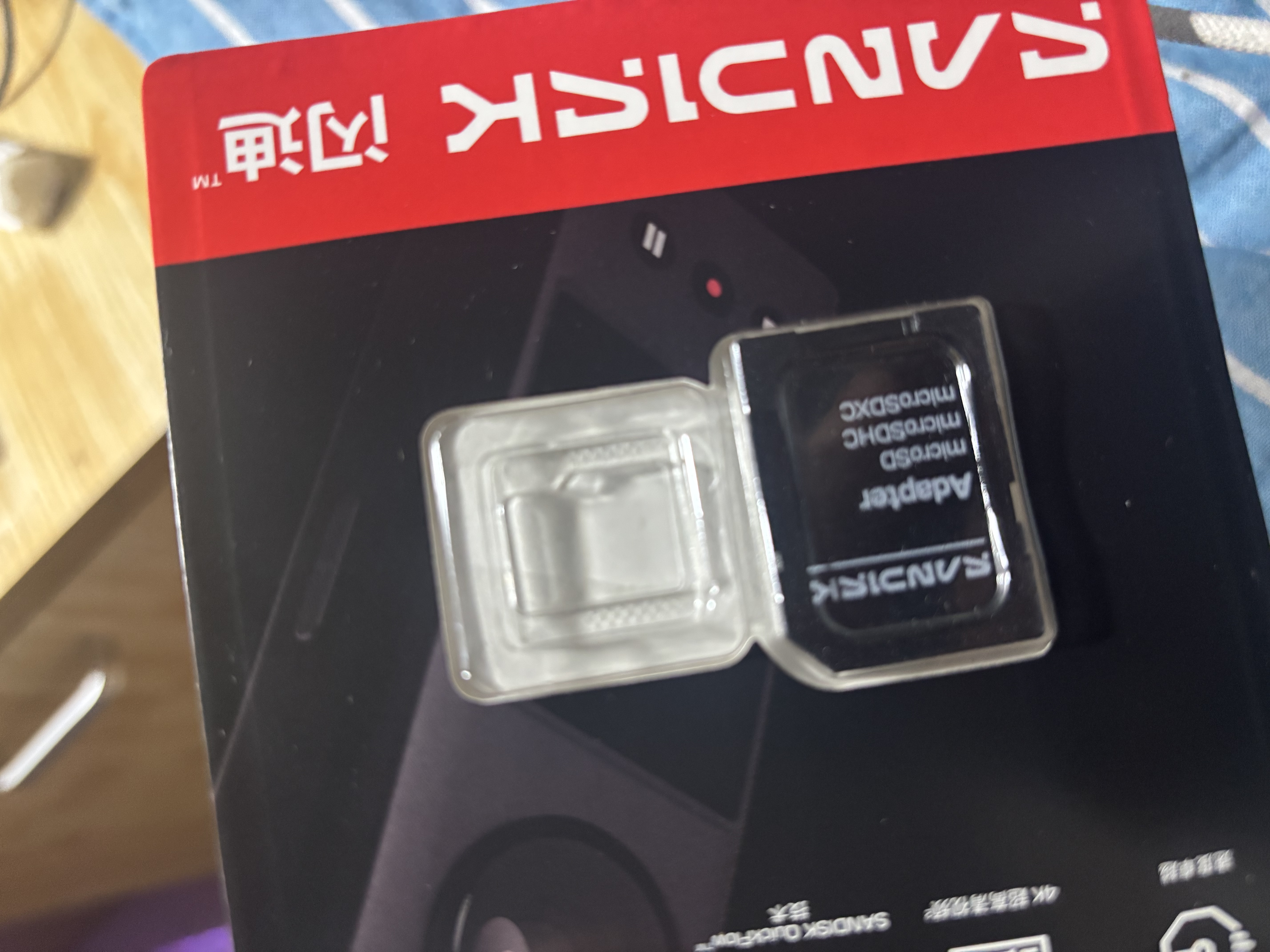 Sandisk闪迪128GB TF(MicroSD)内存卡4K极速金卡A2 V30 U3兼容大疆Pocket3/4P/Action 6运动相机/无人机存储卡 实拍图