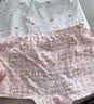 棉奇熊女童内裤儿童四角裤全棉女宝宝小女孩平角短裤纯棉不夹屁屁4条装 【升级款】草莓蛋糕-100%纯棉内裆 10A抗菌-4条 120 -体重35-45斤 实拍图