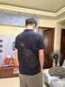 FILA斐乐斜挎包男士轻运动包包胸包健身运动随身包单肩包轻便能装 正黑色-BK XS 实拍图