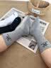卡尔美（KELME）袜子运动袜（3双）男女秋冬保暖长袜篮球吸汗跑步抗菌休闲生活袜 实拍图