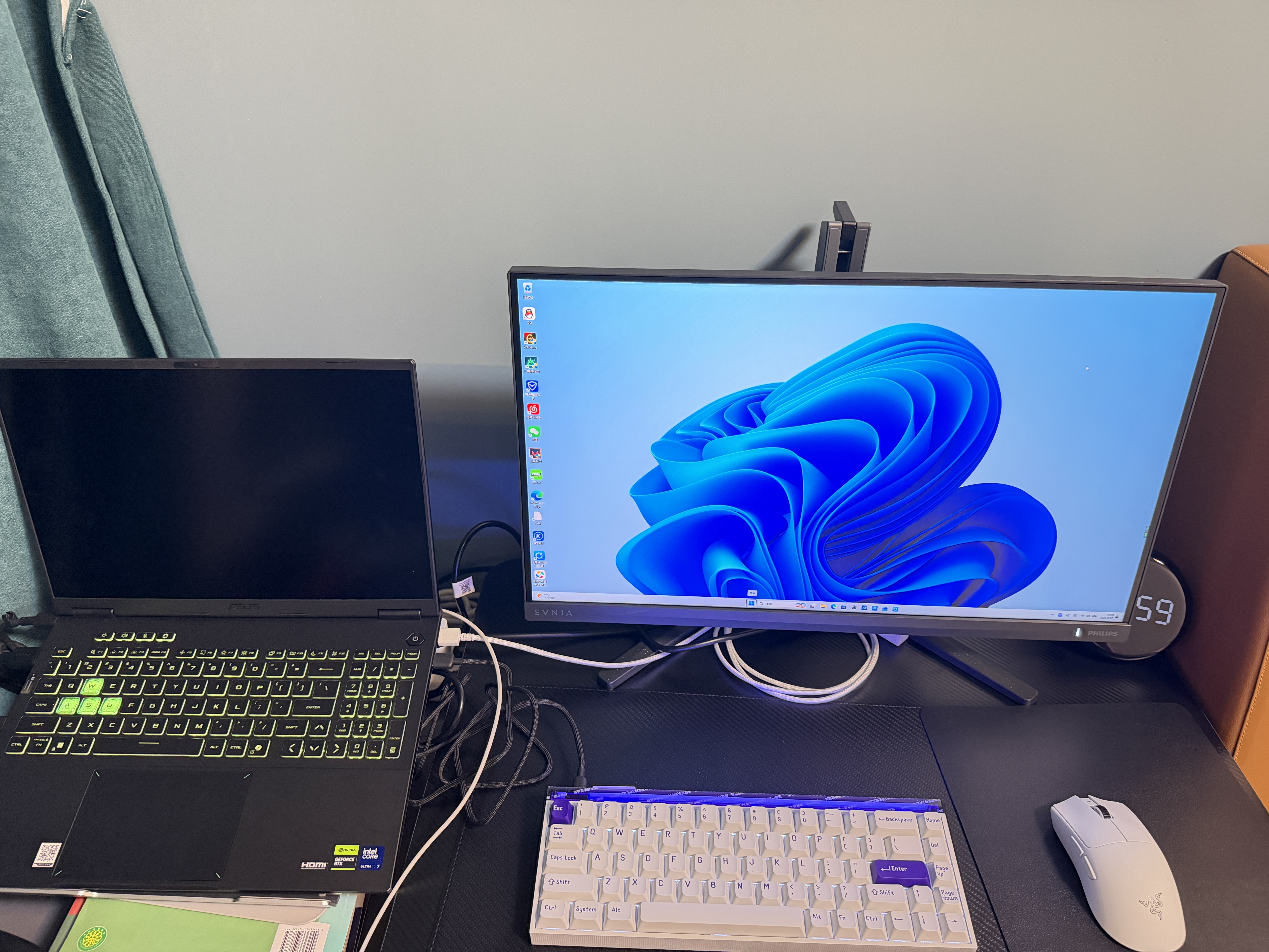 飞利浦EVNIA弈威电竞显示器 24.5英寸2K320Hz FastIPS HDR400出厂校准 HDMI2.1硬件低延迟25M2N5500U 实拍图