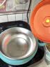 COOKSS辅食碗恒温注水保温碗316不锈钢宝宝吃饭儿童餐具橙色 实拍图