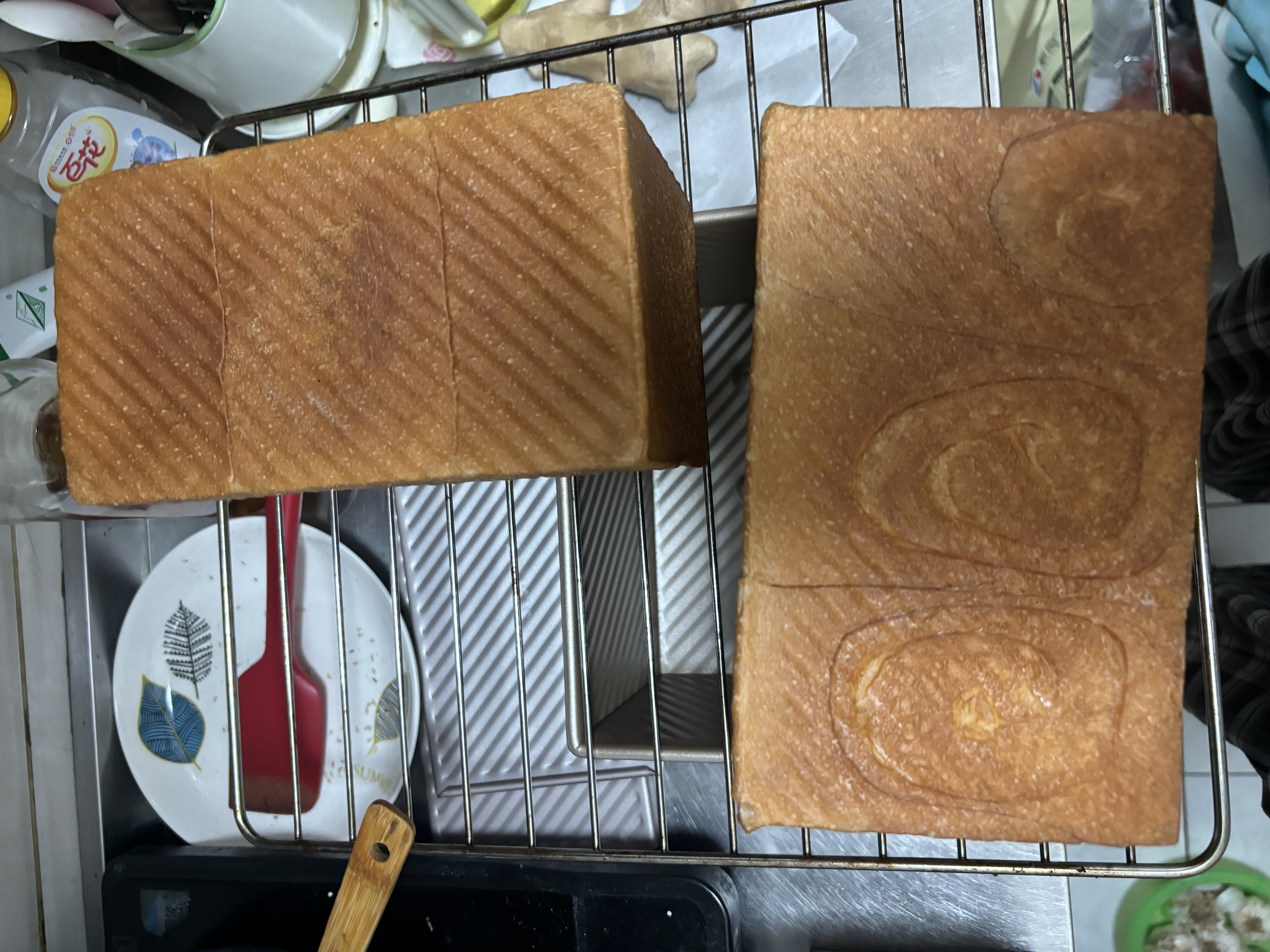 新良黑金日式面包粉5斤装 高筋面粉 烘焙原料 面包机用小麦粉 实拍图