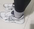 亚瑟士ASICS女鞋舒适透气跑步鞋缓震回弹跑鞋运动鞋 GEL-CONTEND 4 白色/银色 38 实拍图