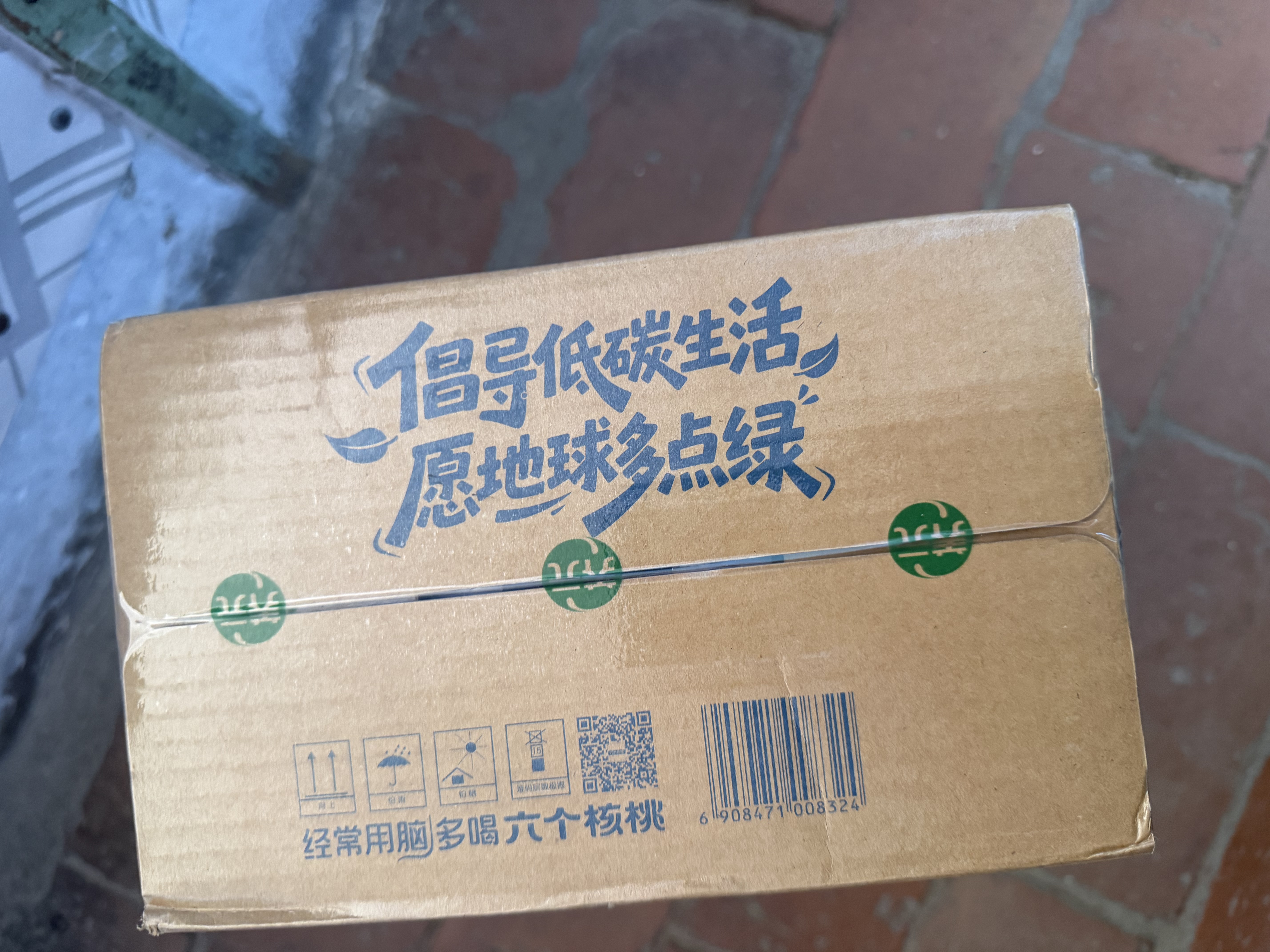 养元六个核桃 精品型核桃乳植物蛋白饮料240ml*24 整箱装 实拍图