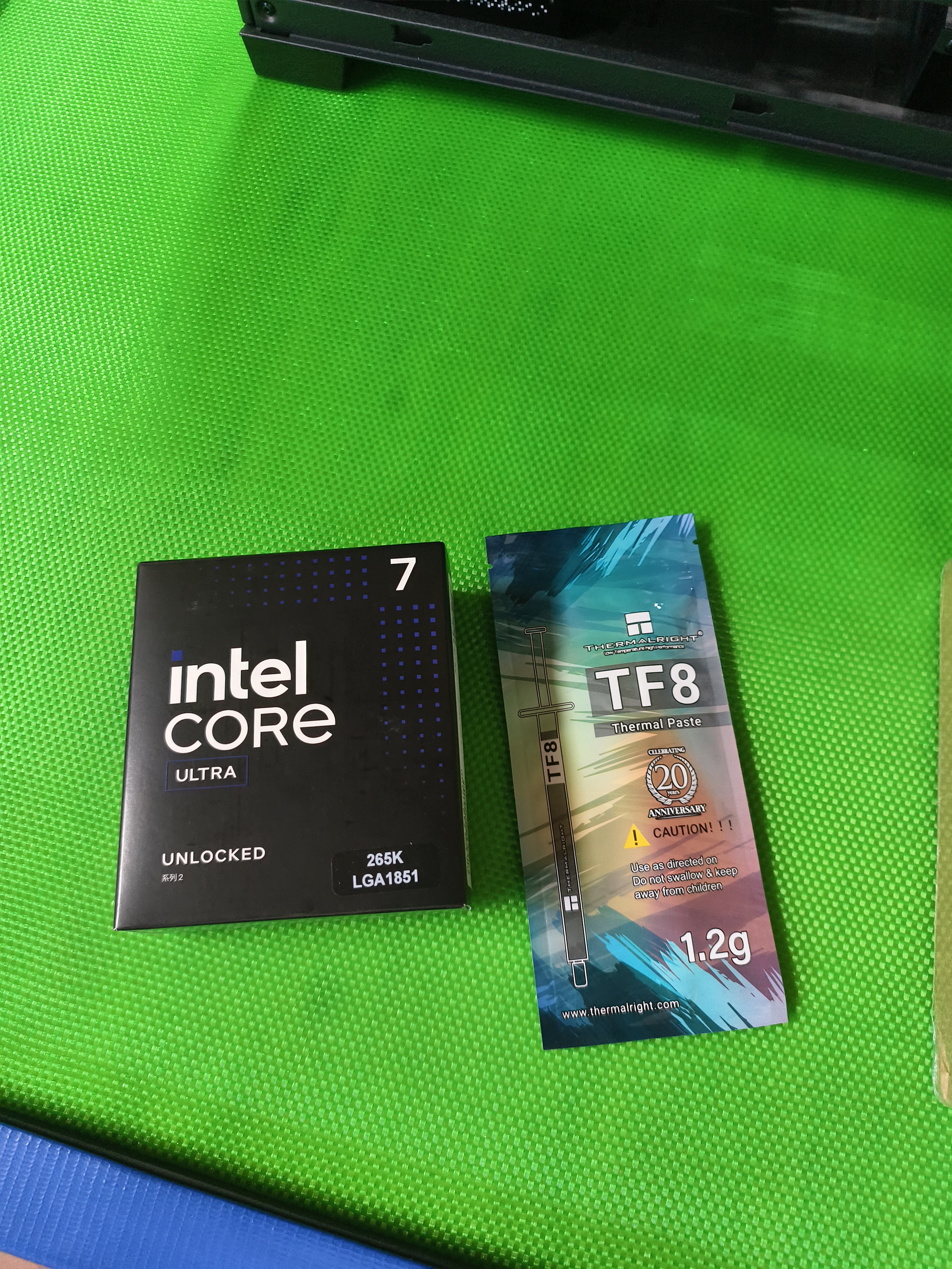 英特尔（Intel）酷睿 Ultra 7处理器265K 台式机 20核20线程 盒装CPU套装 游戏电竞办公 畅玩三角洲行动 实拍图
