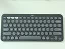 罗技（Logitech）时尚系列K390无线蓝牙键盘 超薄便携 K380升级版 黑色 79键 实拍图